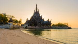 Wong Prachan Beach in Pattaya City, Chon Buri Province