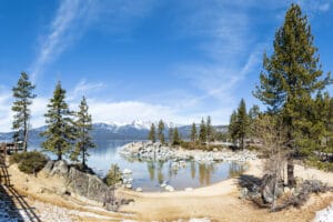 Sand Harbor in Nevada, United States