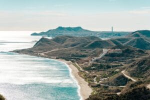 Playa del Algarrobico in Almeria, Andalusia