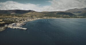 Brodick Beach in Arran, North Ayrshire