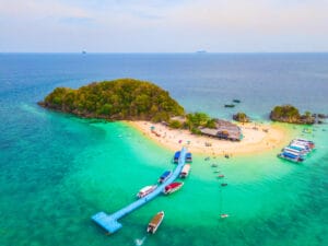 Koh Khai Nok Beach in Phang-nga Province, Thailand