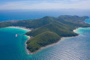 Thian (Tien) Beach in Pattaya City, Chon Buri Province