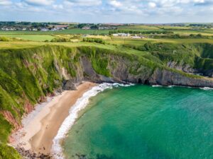 Shrinkle Haven Beach in Pembrokeshire, Wales