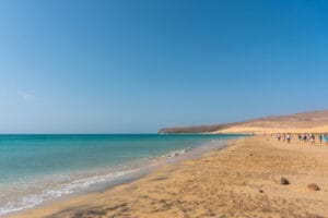 Sotavento Beach in Las Palmas, Canary Islands