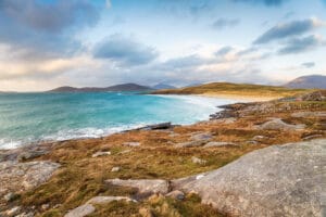 Tràigh Iar in Western Isles, Scotland