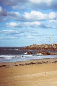 Plage de Longchamp in Ille-et-Vilaine, Brittany