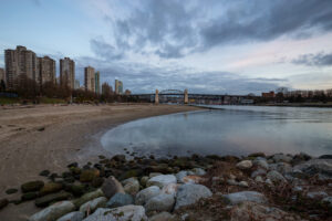 Sunset Beach in Vancouver, British Columbia