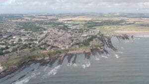 Castle Sands in Fife, Scotland