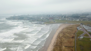 West Sands in Fife, Scotland