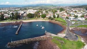 Shellharbour North Beach in New South Wales, Australia