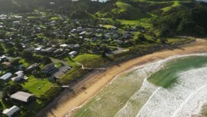 Matapōuri Bay in Northland, New Zealand