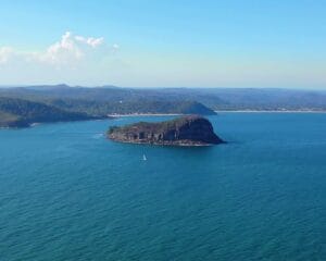 Lion Island Beach in Central Coast Council, New South Wales