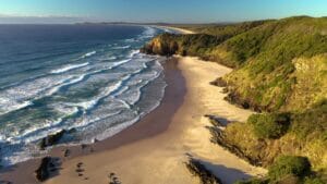 Whites Beach in New South Wales, Australia