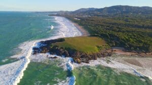 Sapphire Beach in New South Wales, Australia