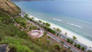 Praia Cristo Rei in Dili, East Timor