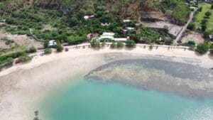 Praia da Areia Branca in Dili, East Timor