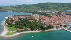 Plaža na Svetilniku in Izola / Isola, Slovenia