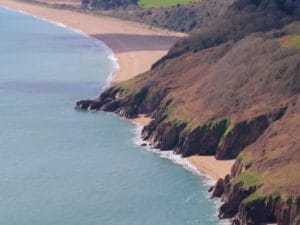 Forest Cove Beach in Devon, England