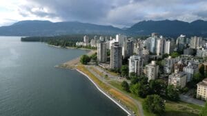 English Bay Beach in Vancouver, British Columbia