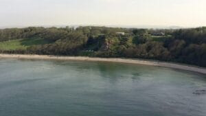 Seacliff Beach in East Lothian, Scotland