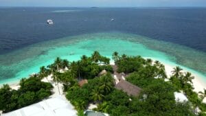 Bathalaa Beach in Ari Atholhu Uthuruburi, Maldives