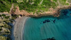 Platja des Tancat in Minorca, Balearic Islands