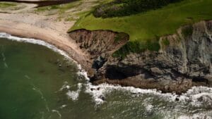 Polletts Cove Beach in Cape Breton Island, Nova Scotia