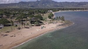 Haleiwa Alii Beach in Oʻahu, Hawaii