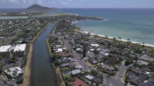 Kailua Beach West in Oʻahu, Hawaii