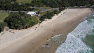 Duranbah Beach in New South Wales, Australia