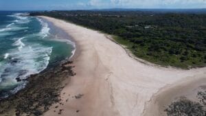 Angel's Beach in Ballina Shire Council, New South Wales