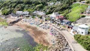 Steephill Cove in Isle of Wight, England