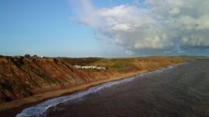 Brighstone Beach in Isle of Wight, England