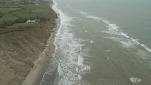 Ballinesker Beach in County Wexford, Leinster