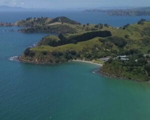 Boatshed Bay in Waiheke Island, Auckland