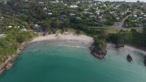 Little Oneroa Beach in Waiheke Island, Auckland