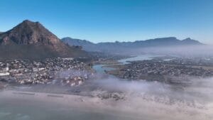 Muizenberg Beach in Western Cape, South Africa