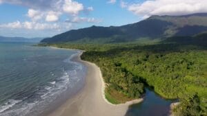 Myall Beach in Queensland, Australia