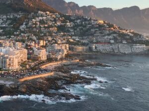 Saunders Rocks Beach in Western Cape, South Africa