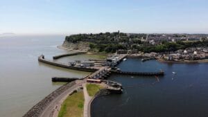 Penarth Head Beach in Vale of Glamorgan, Wales