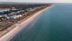 Tennyson Beach in Adelaide, South Australia