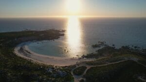 Corny Point Beach in South Australia, Australia