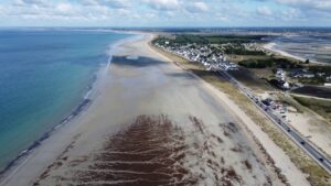 Plage de l'isthme in Morbihan, Brittany