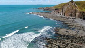 Spekes Mill Beach in Devon, England