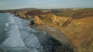 Unnamed Beach in Cornwall, England