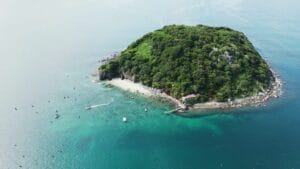 Coral Island Beach in Mexico