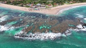 Praia do Cupe in Pernambuco, Brazil