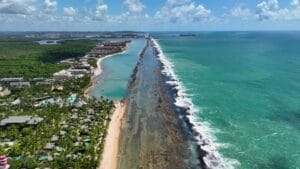 Muro Alto Beach in Pernambuco, Brazil