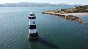 Traeth Penmon in Isle of Anglesey, Wales