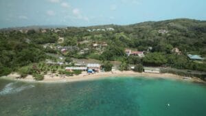 Mount Irvine Bay Beach in Tobago, Trinidad and Tobago